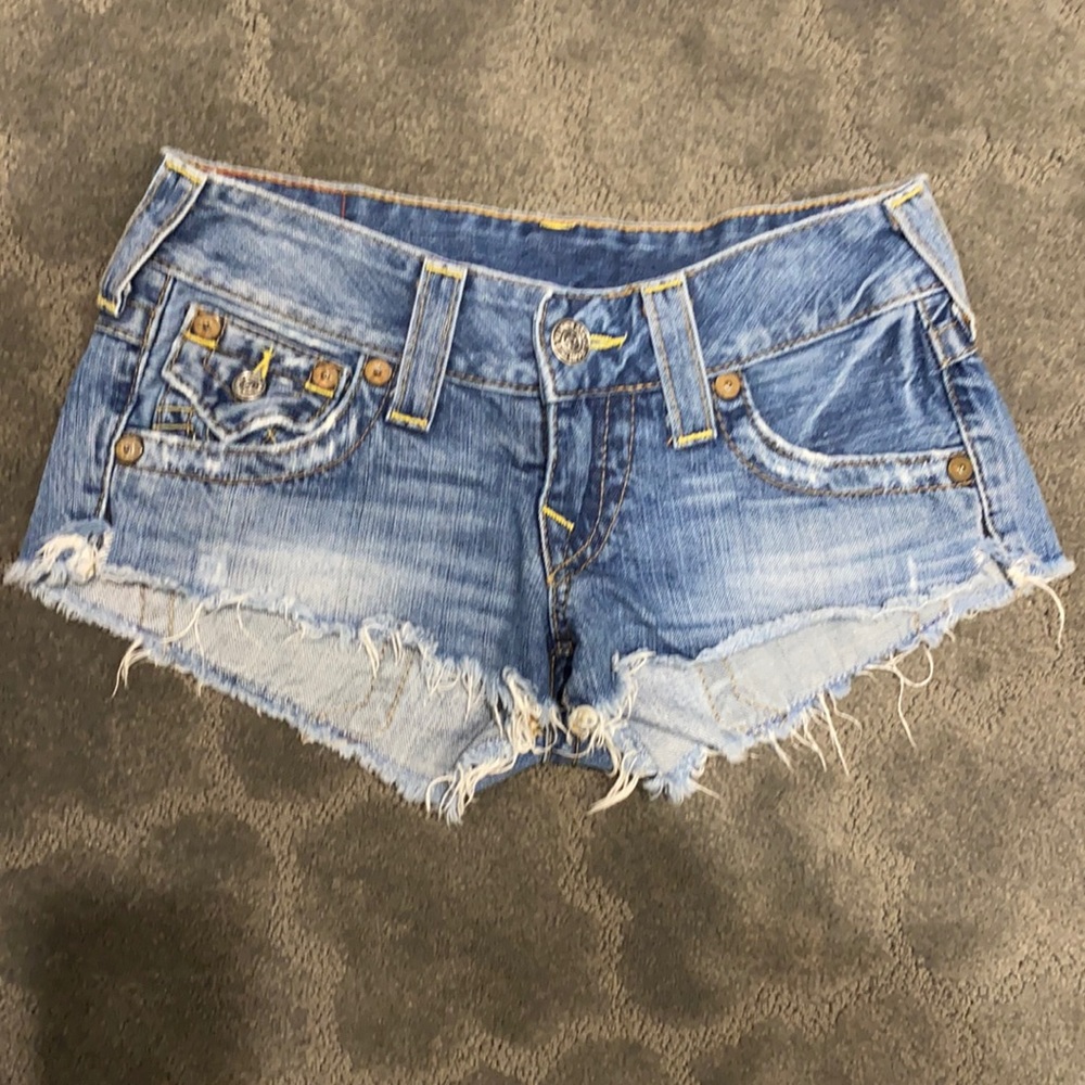 Jean cut off shorts